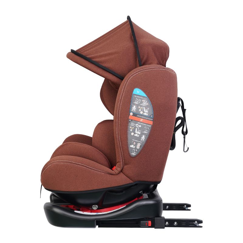 ZK701A scaun de siguranță pentru copii Isofix Grup de 360 ​​de grade 0123 ECE R4404 pentru 0-36kg 0-12 ani